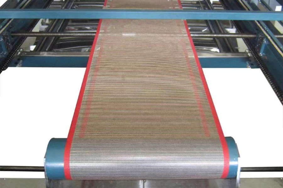 Tali pinggang penghantar PTFE mesh tahan suhu tinggi