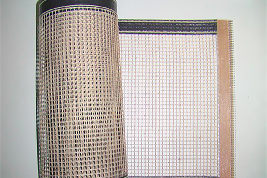 Tali pinggang penghantar PTFE mesh tahan suhu tinggi