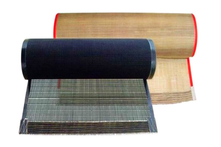 Tali pinggang penghantar PTFE mesh tahan suhu tinggi