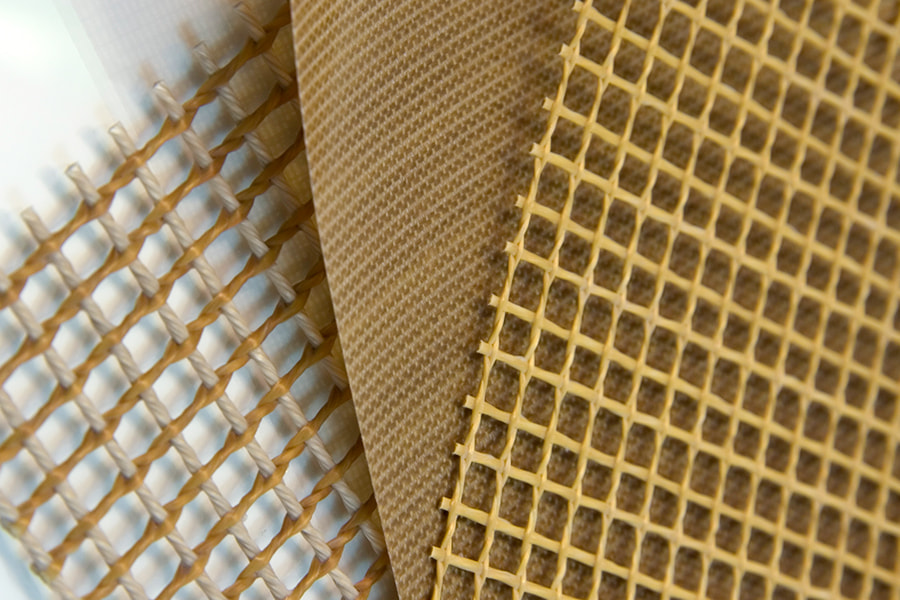 Tali pinggang penghantar PTFE mesh tahan suhu tinggi