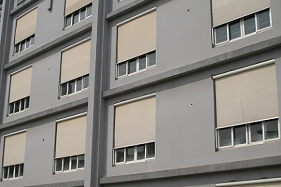 Fabrik tirai tahan api PVC tahan api fleksibel tahan UV - untuk rumah, pejabat, tempat awam