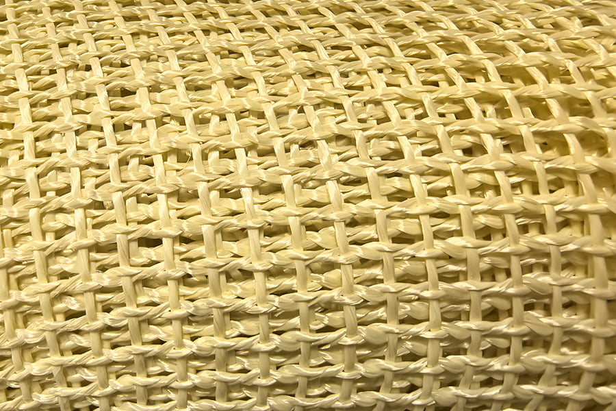 Gulungan Kain Mesh bertetulang aramid berkekuatan tinggi – untuk bahan asas komposit Gulungan Kain Mesh bertetulang aramid berkekuatan tinggi – untuk bahan asas komposit