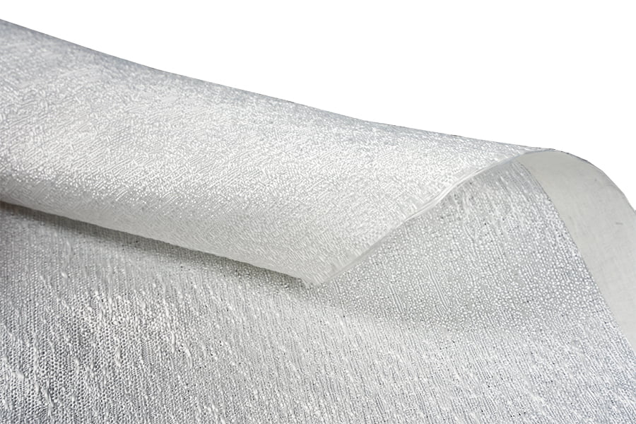 Fabrik gentian kaca bercorak jacquard kalis air dan kalis api – untuk penutup dinding