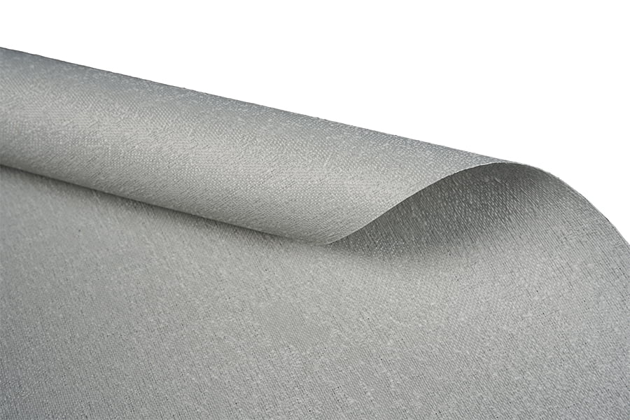 Fabrik gentian kaca bercorak jacquard kalis air dan kalis api – untuk penutup dinding
