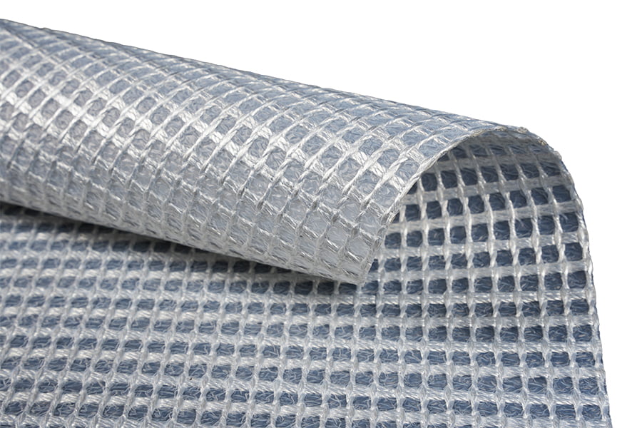 Kajang luar kekuatan tinggi salutan membran PTFE kalis air mesh Fabrik
